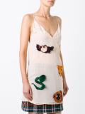 embroidered slip dress
