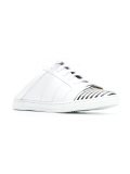 striped sneakers