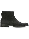 rear zip ankle boots