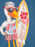 duck print T-shirt 