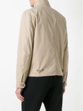 band collar zipped jacket