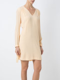 silk shift dress