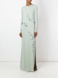 荷叶边礼服