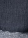 denim effect sweatshirt