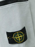 logo patch cargo shorts