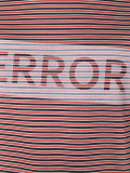 striped panel T-shirt 