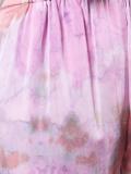 tie-dye print trousers
