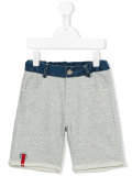 contrasting pocket shorts