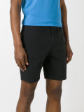 contrast collar polo shirt