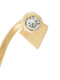 'La Verne' twirl diamond earring