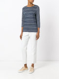 fine striped jumper
