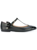 flower embellished ballerinas