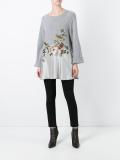 bird embroidered jumper