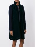 velvet panelled dress