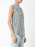 striped sleeveless shirt