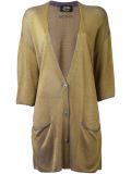 changeant knit cardigan