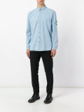 stone encrusted casual shirt