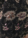 floral embroidered trousers