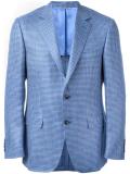 checked blazer