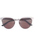 cat eye engraved sunglasses