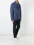 concealed zip fastening jacket