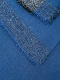 metallic detailing scarf