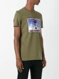 explosion print T-shirt