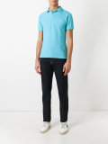 embroidered logo polo shirt 