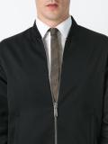 skinny snakeskin effect tie