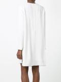 knotted front shift dress