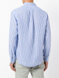striped button-down shirt