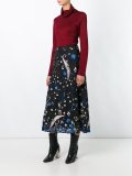'Kiera'刺绣半身裙