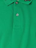 tiger embroidered polo shirt