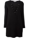 drawstring mini dress 