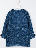 textured jacquard coat 