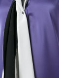 scarf neckline dress
