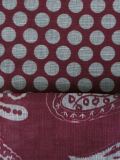 paisley polka dot print pocket square