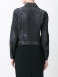 microstudded jean jacket