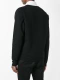 brand print sweatshirt