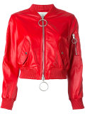 cropped bomber jacket 