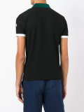 contrast collar and cuffs polo shirt