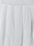 scalloped trim dress