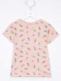 pineapple print T-shirt