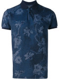 floral print polo shirt 