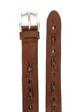 lace detail buckle belt 