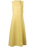 sleeveless A-line coat