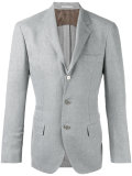 three-button blazer