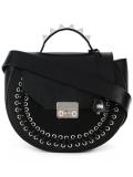 lace-up detailing shoulder bag