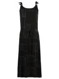 long printed dress