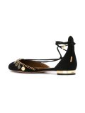 charm embellished ballerinas 